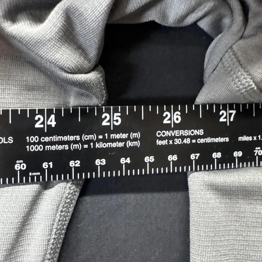 Adidas Jacket Mens XL Gray Climaheat Golf Full Zip Performance Layer Athletic